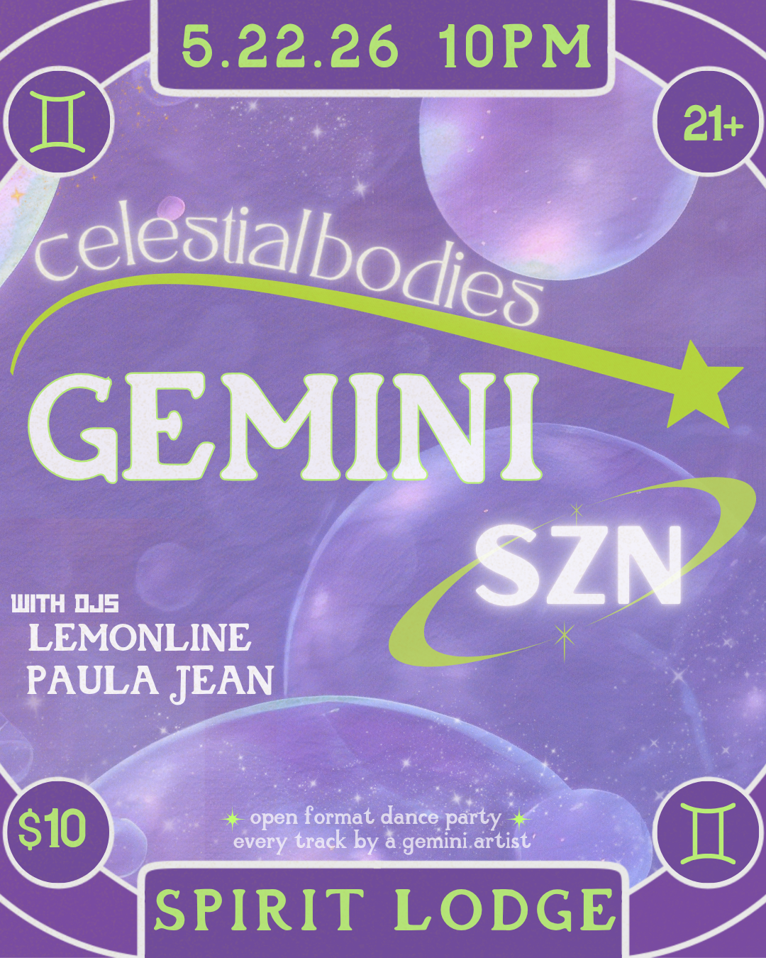  Celestial Bodies: GEMINI SZN