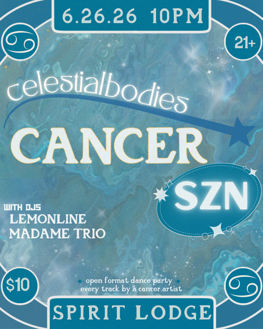  Celestial Bodies: CANCER SZN