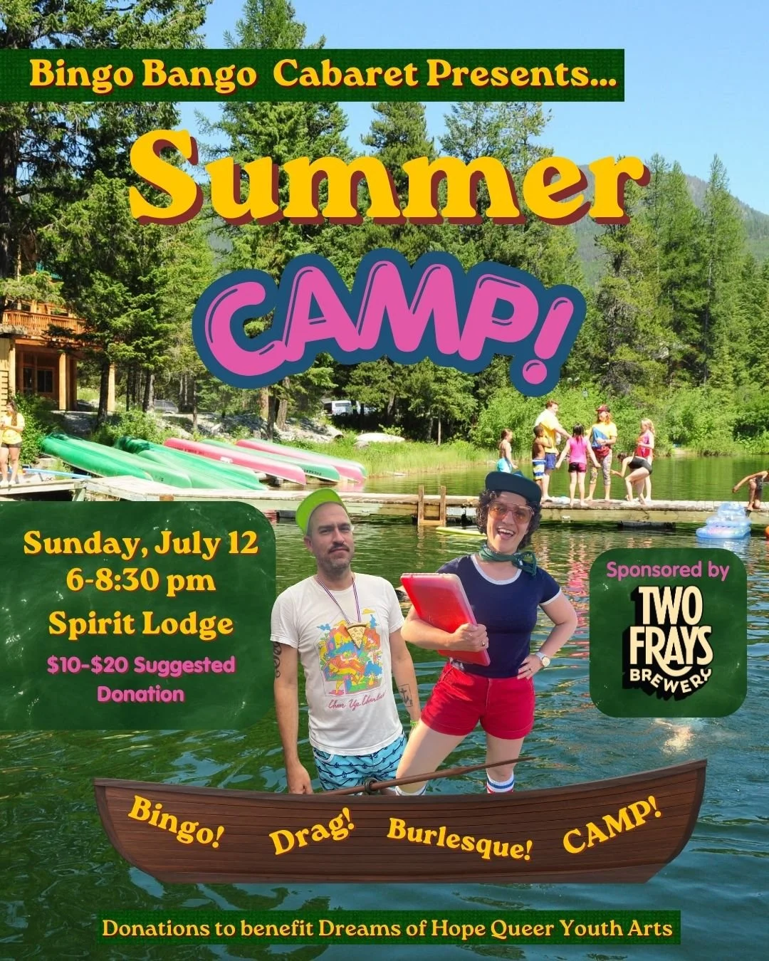 Bingo Bango Caberet Presents... Summer Camp!