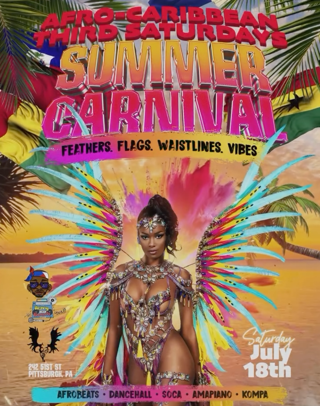 Afro-Caribbean Third Saturdays: Summer Carnival