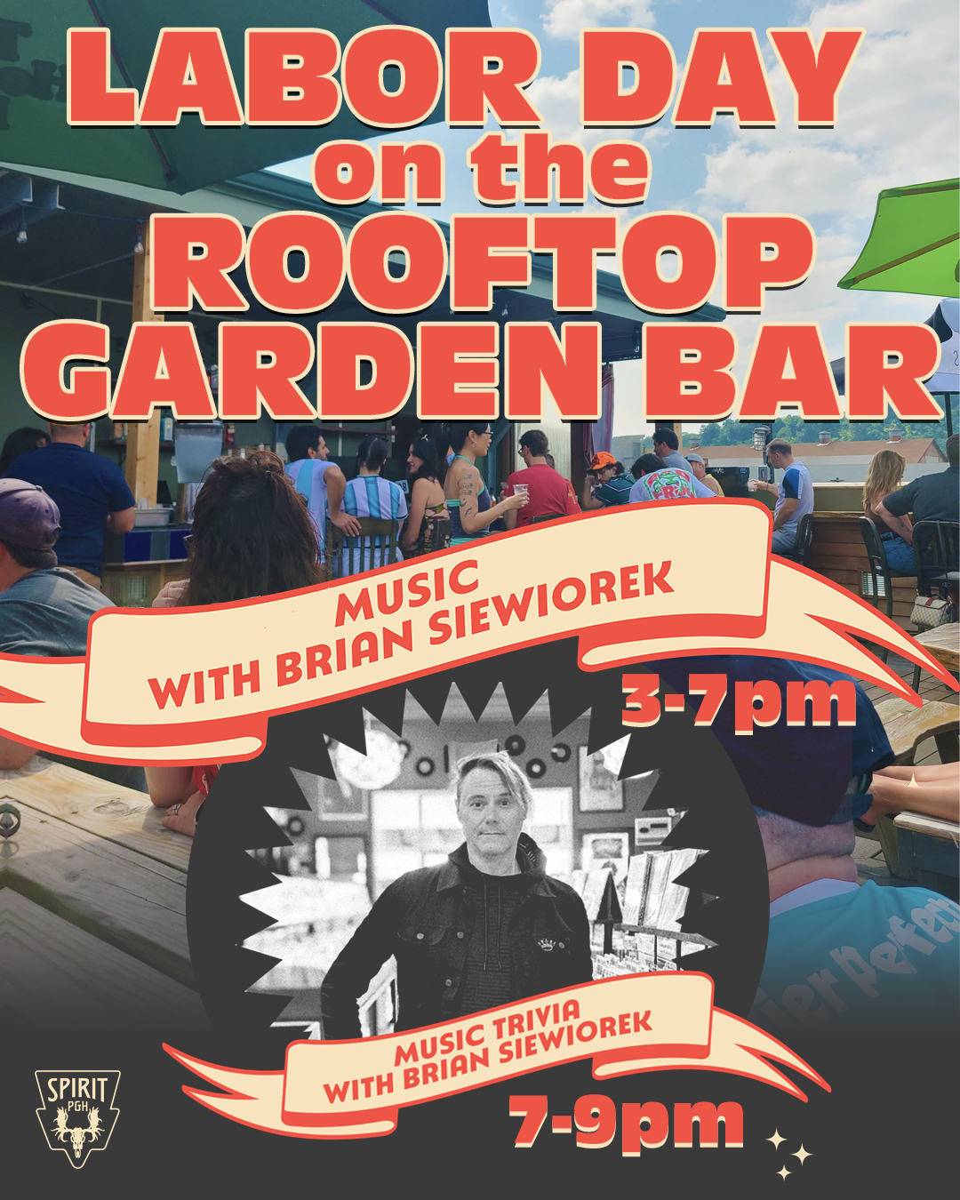Labor Day on the Rooftop Garden Bar