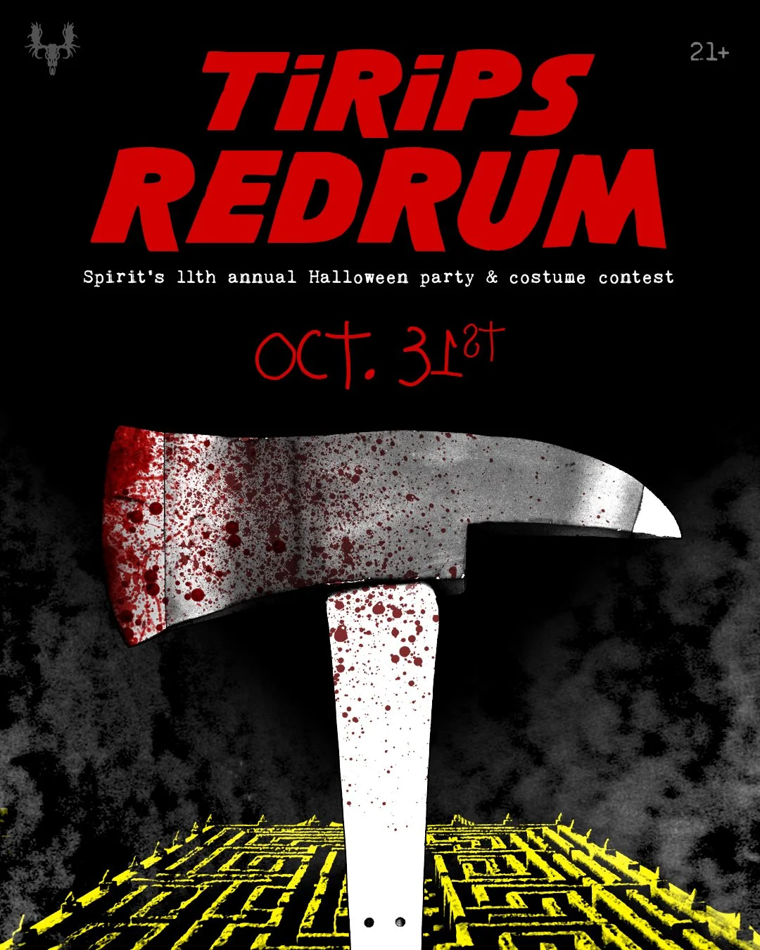 TIRIPS REDRUM: Spirit's 11th Annual Halloween Party &amp; Costume Contest