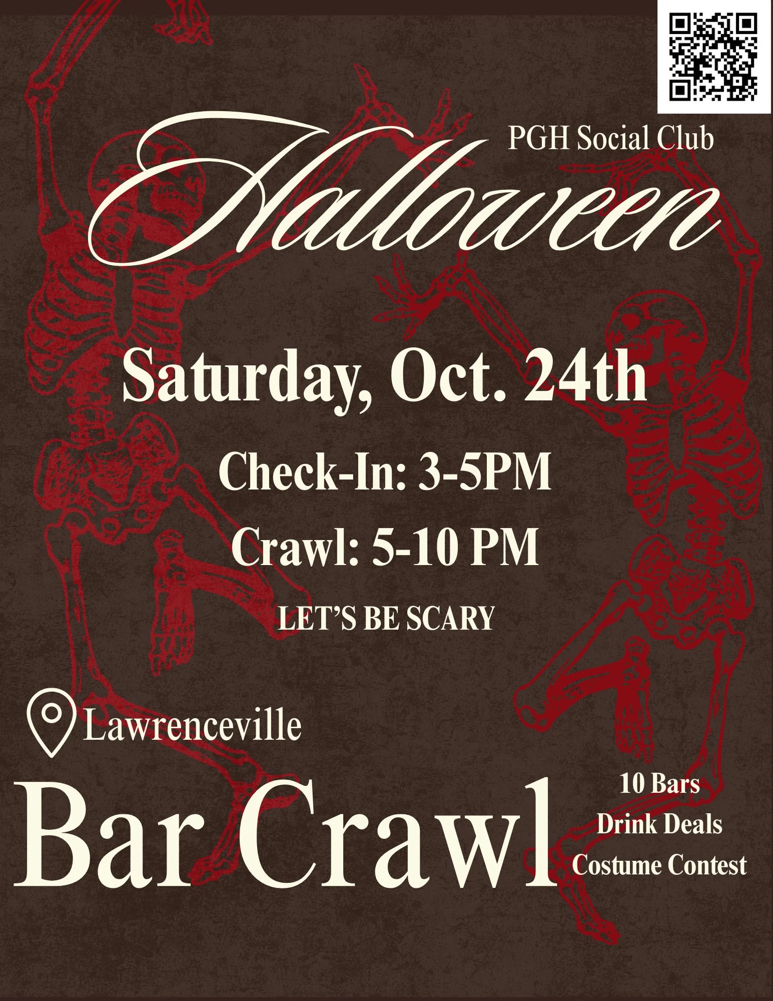 Halloween Bar Crawl