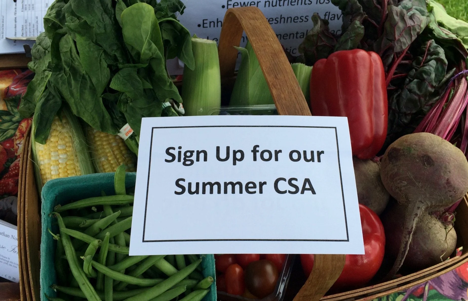 CSA Sign-Up Day 2016:  Buy a Share, Help Us Grow!