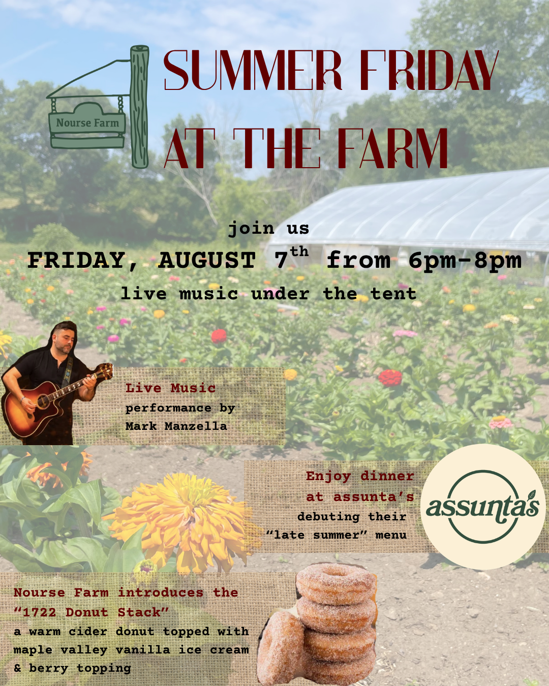 Summer Friday at the Farm, live music