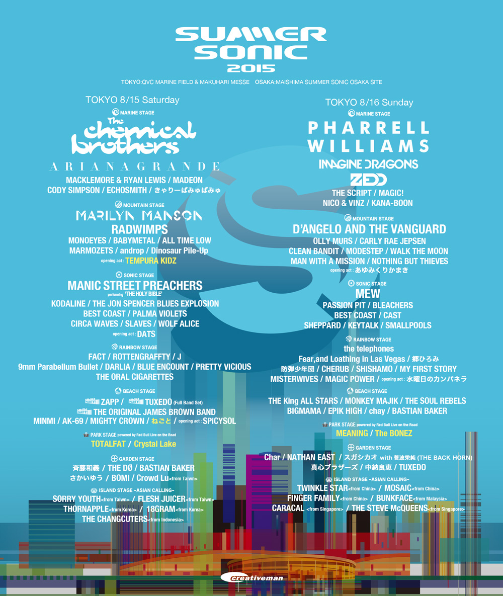 photo credit: Summer Sonic 2015
