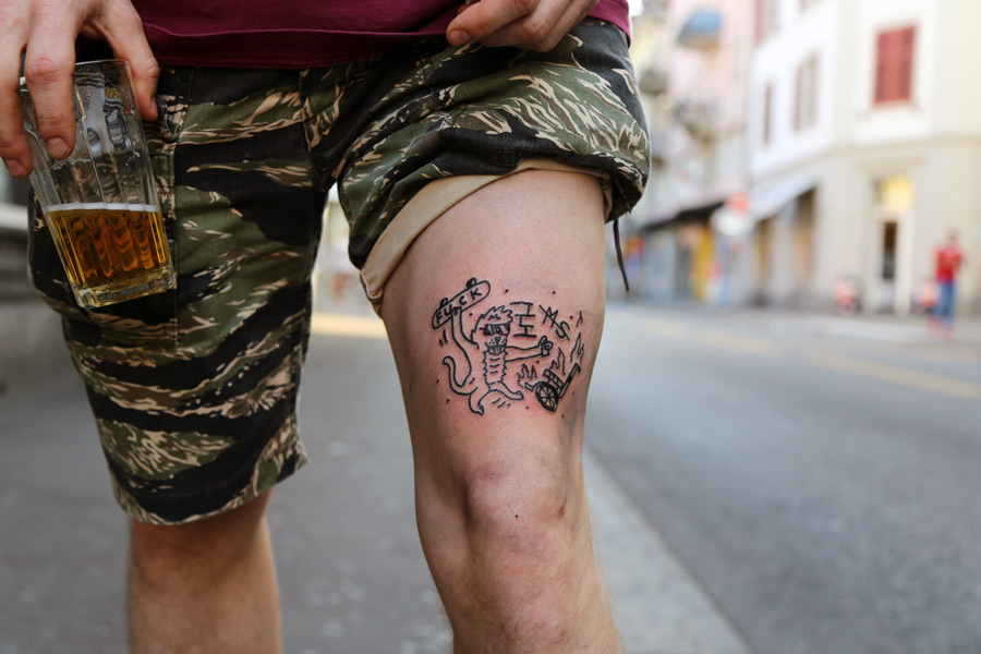 [刺青] FUZI - 藝術無界，90年代塗鴉傳奇經典延續