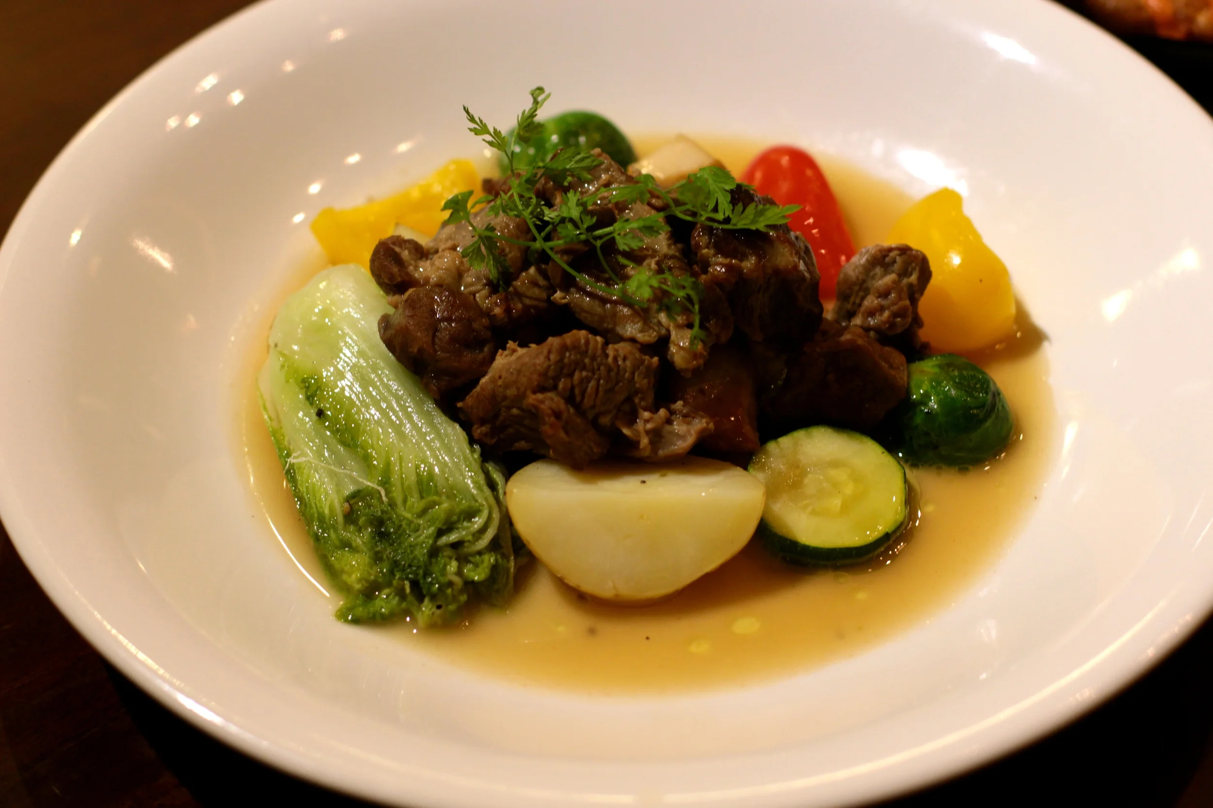 時蔬燉羊肉 Vegetable with Lamb Stew
