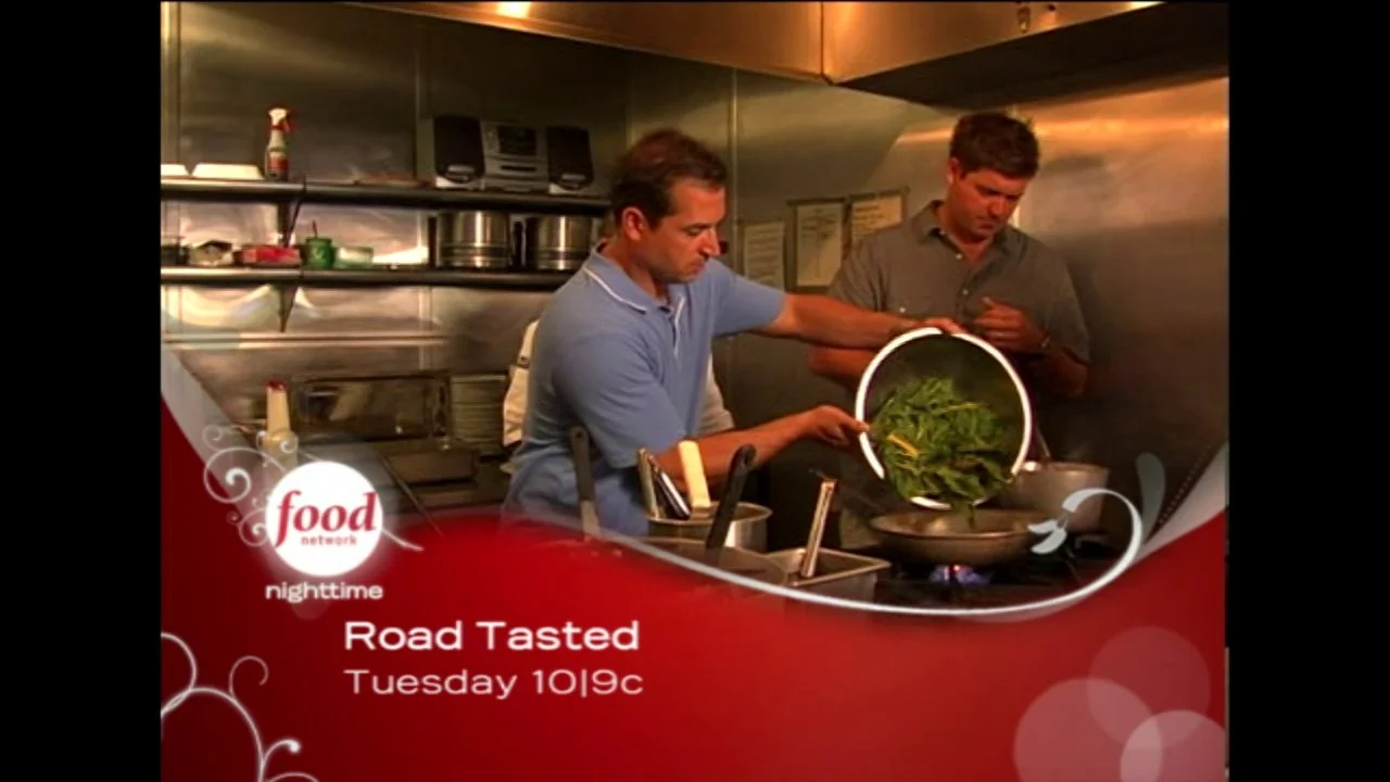 FOOD NETWORK "ROAD TASTED" Promo