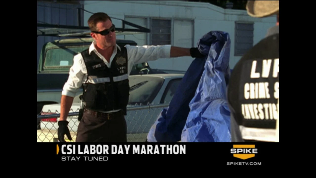 SPIKE TV "CSI" Promo