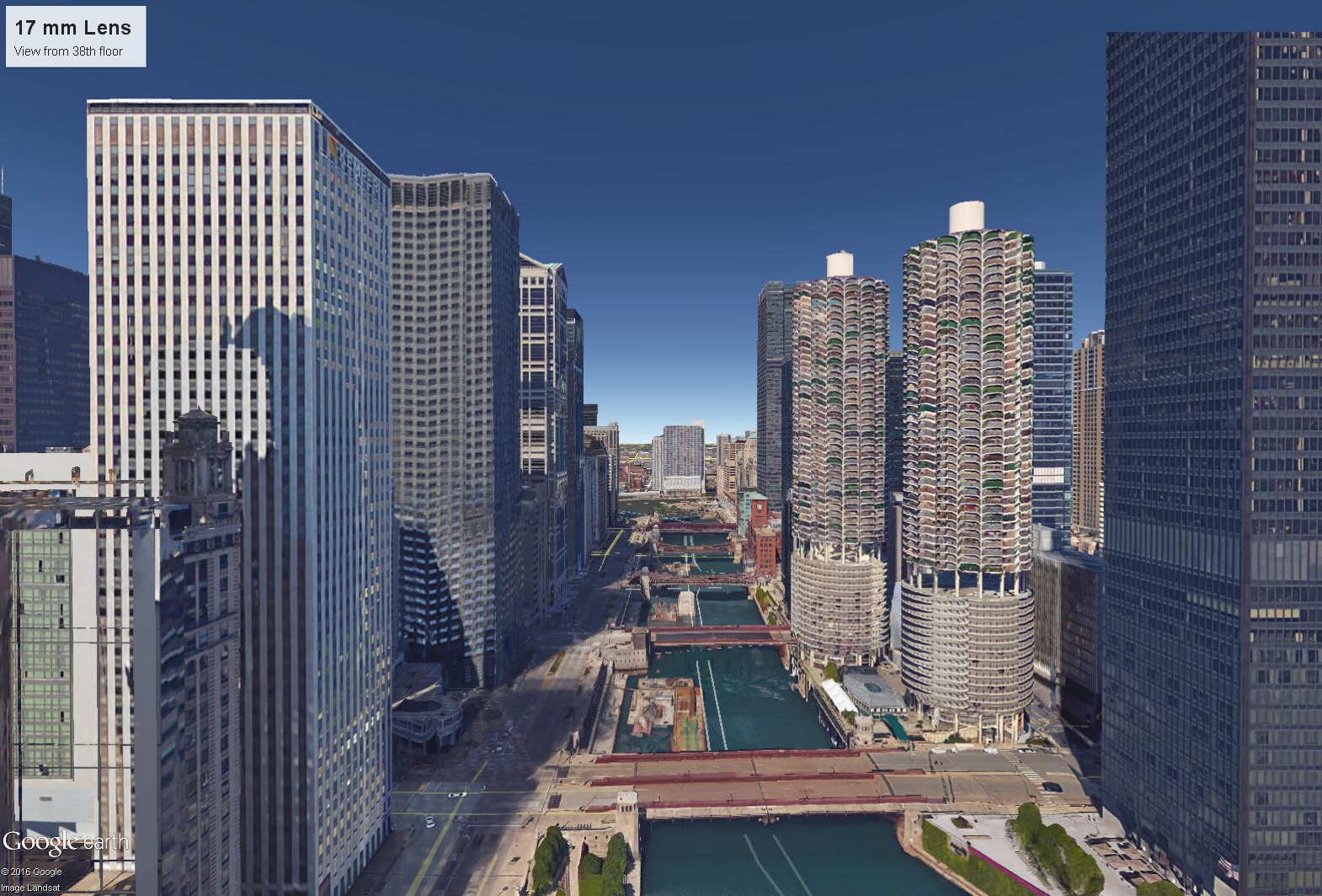 Virtual view from the 38th floor