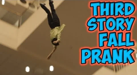 Third Story Fall Prank