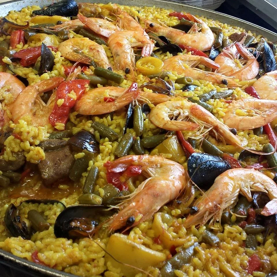 Vendors like Calpe Paella (Above) and Lil' Burma will be showcasing their iconic seafood dishes featuring sustainably sourced seafood.