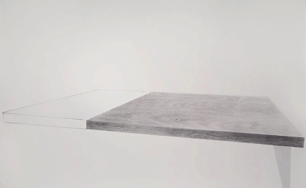 There was an Absense, 2014, Graphite on paper, 59x96 .jpg