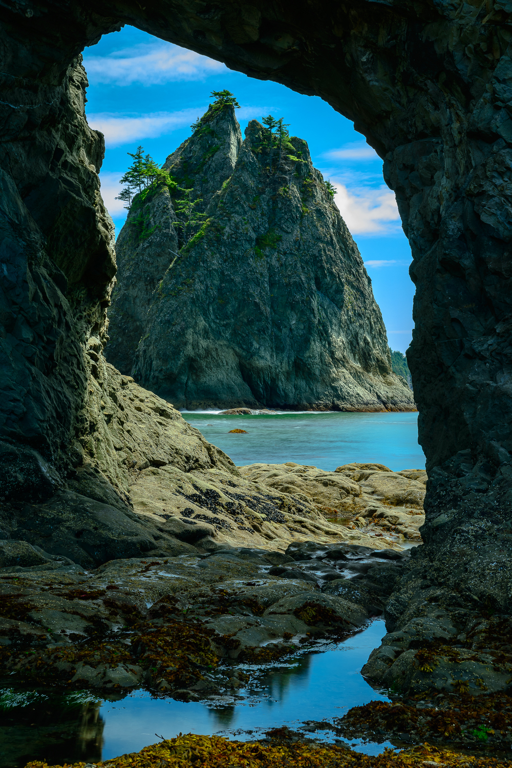 With the changing tides, places like Rialto Beach offer countless compositions.