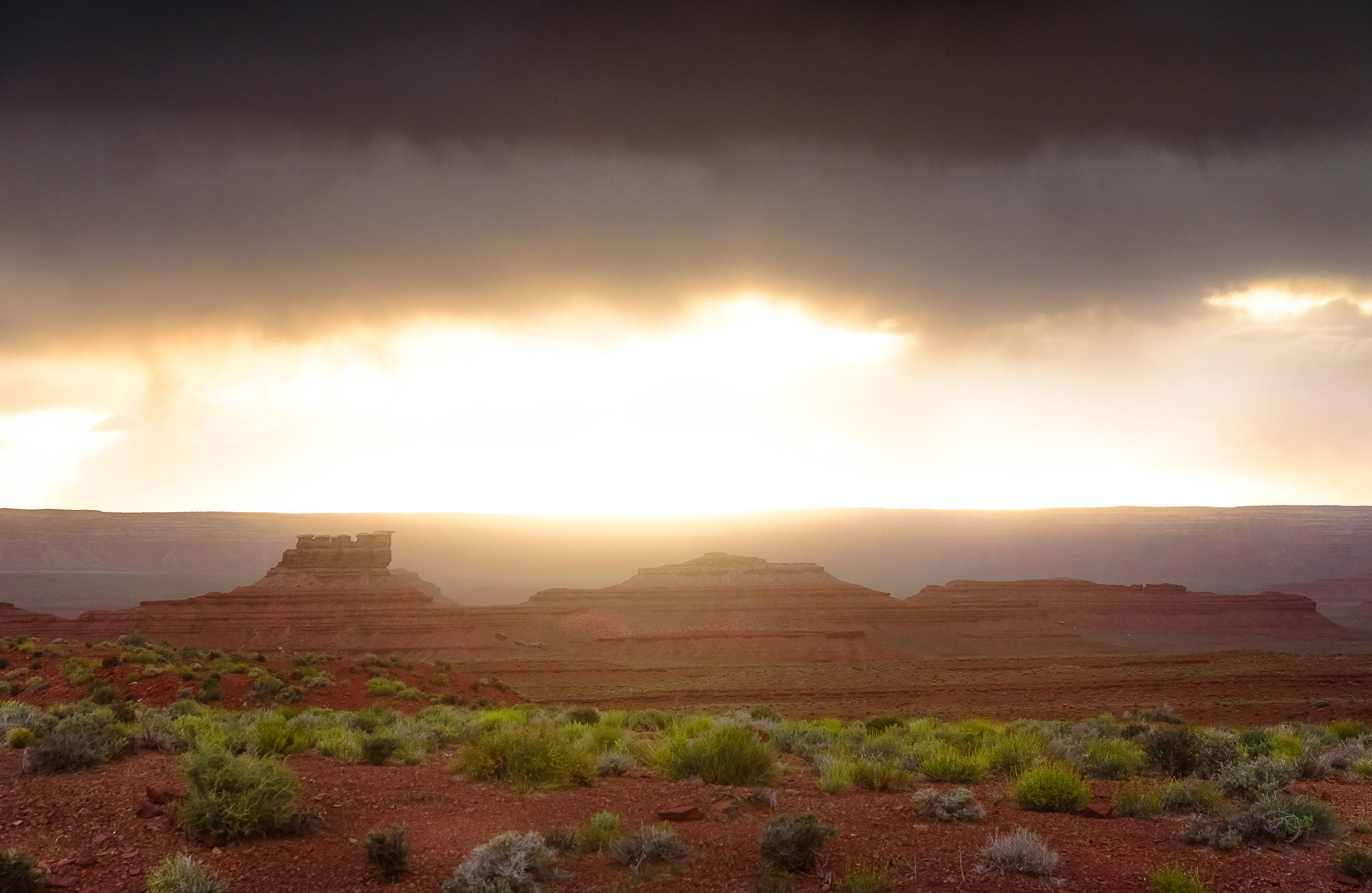 Descend onto the gods and the sky will open. 