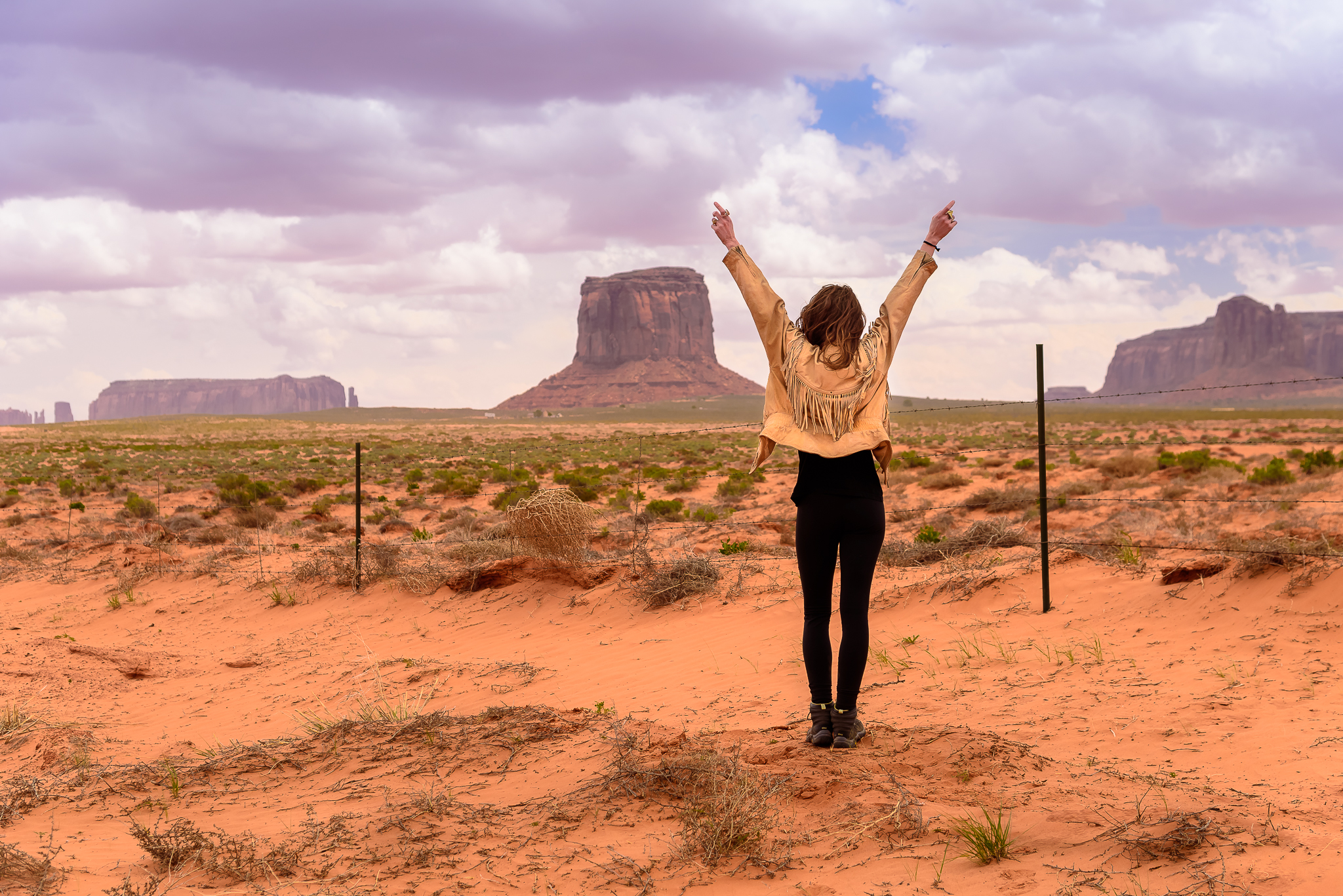 Whether in Utah or Arizona, Monument Valley has the vibes from both sides.