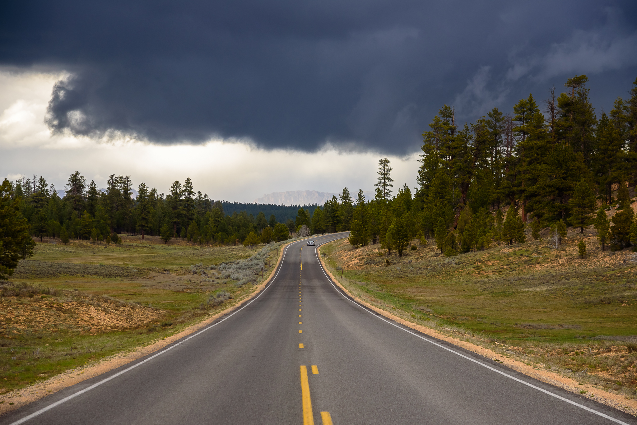 First storm of the journey. Bryce Canyon National Park, UT