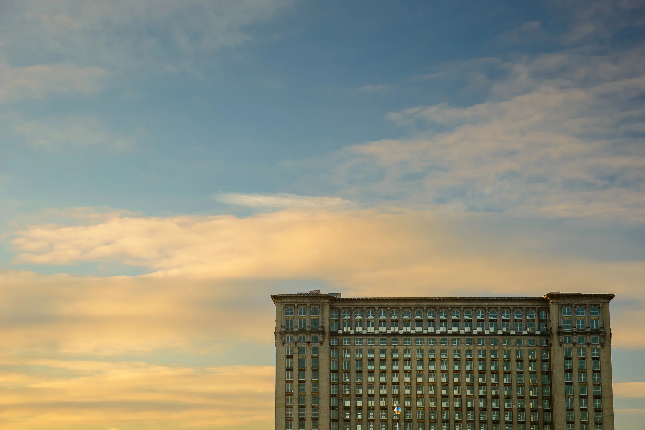 Looking more noble than ever.&nbsp; North Corktown, Detroit.&nbsp;