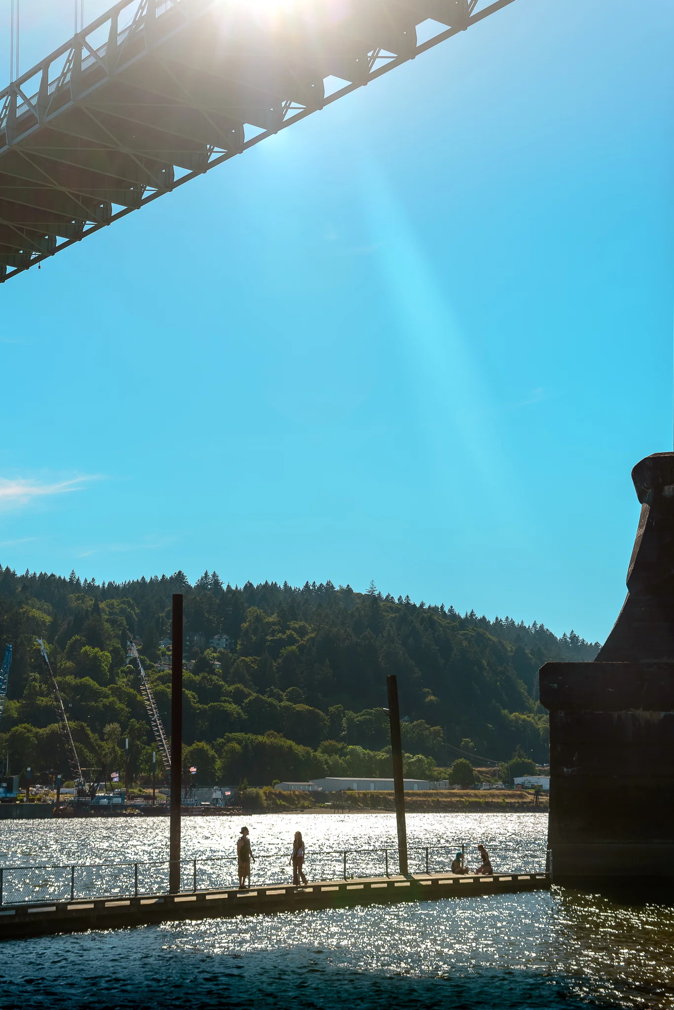 River decompression. Northwest Portland, OR.