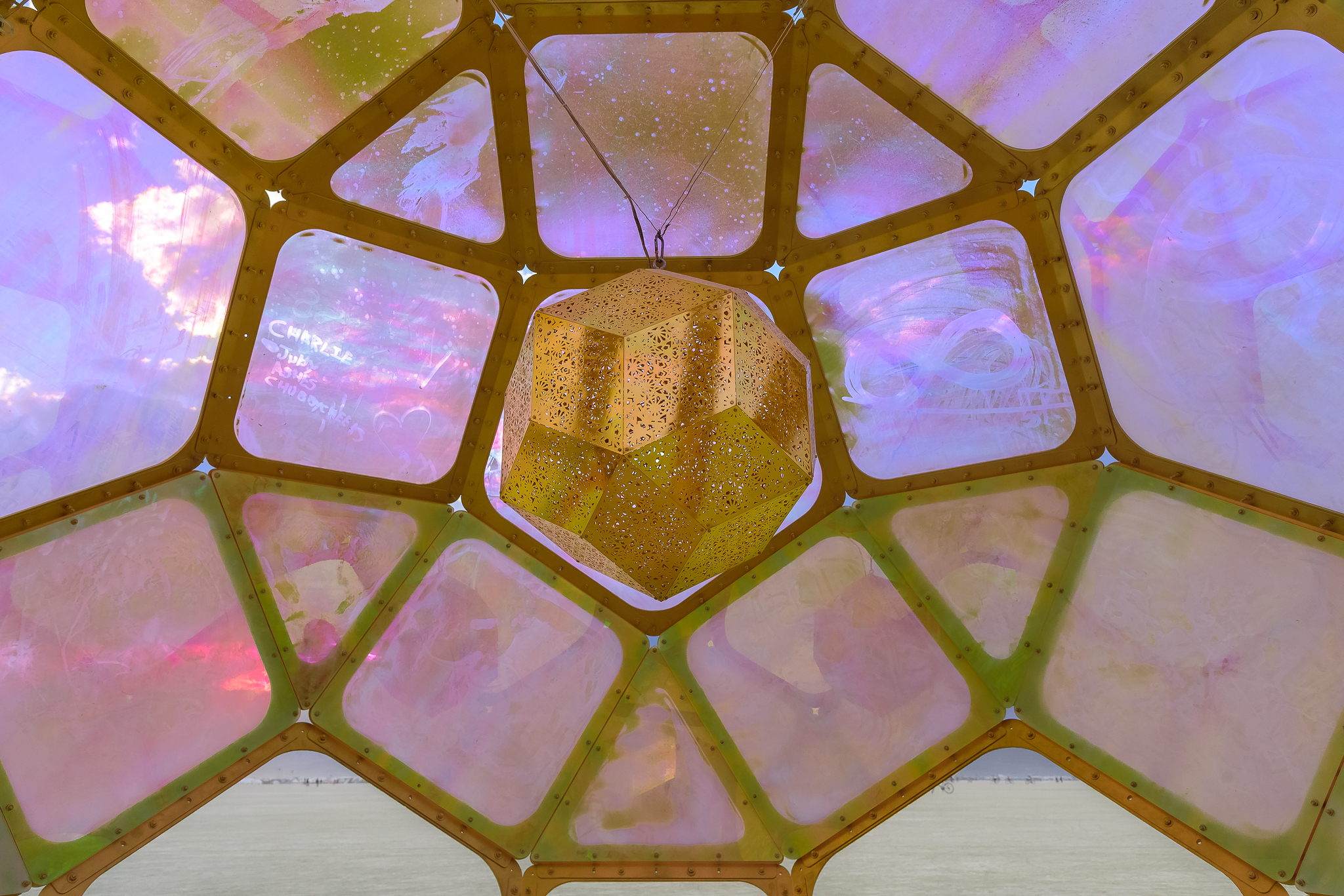 Inside the hive. Black Rock City, NV. 