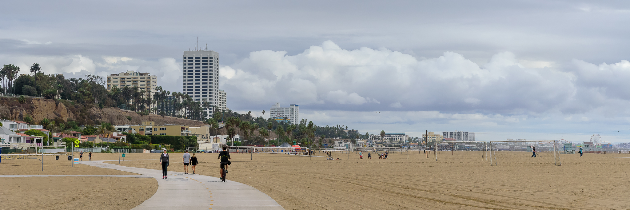 My preferred roadway. Santa Monica, CA.
