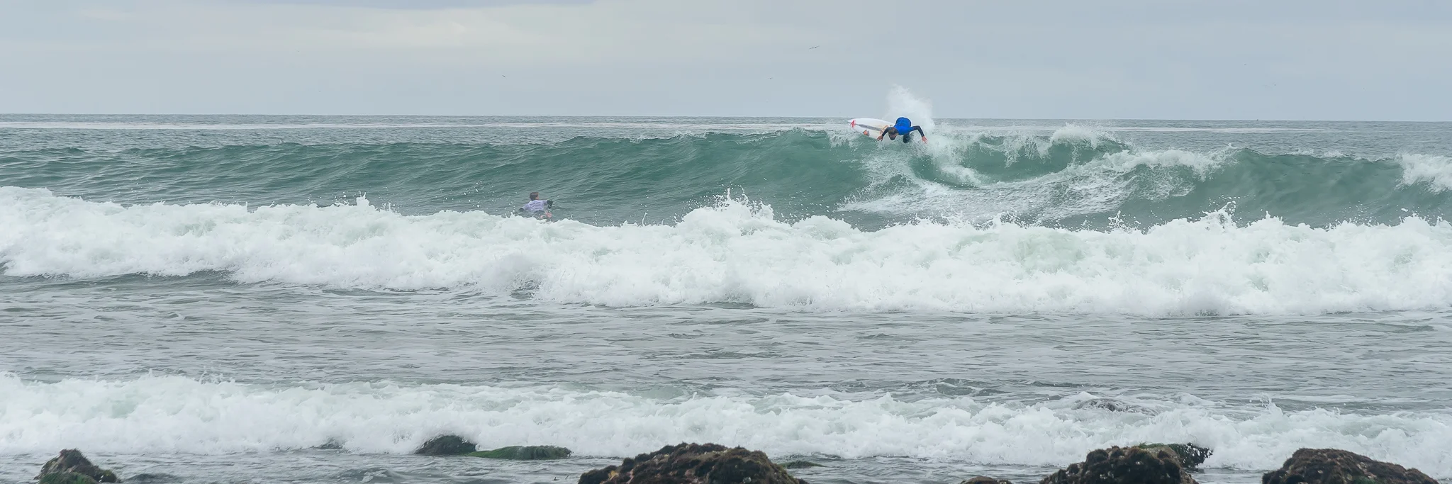 Off the top. Rincon Beach, CA.