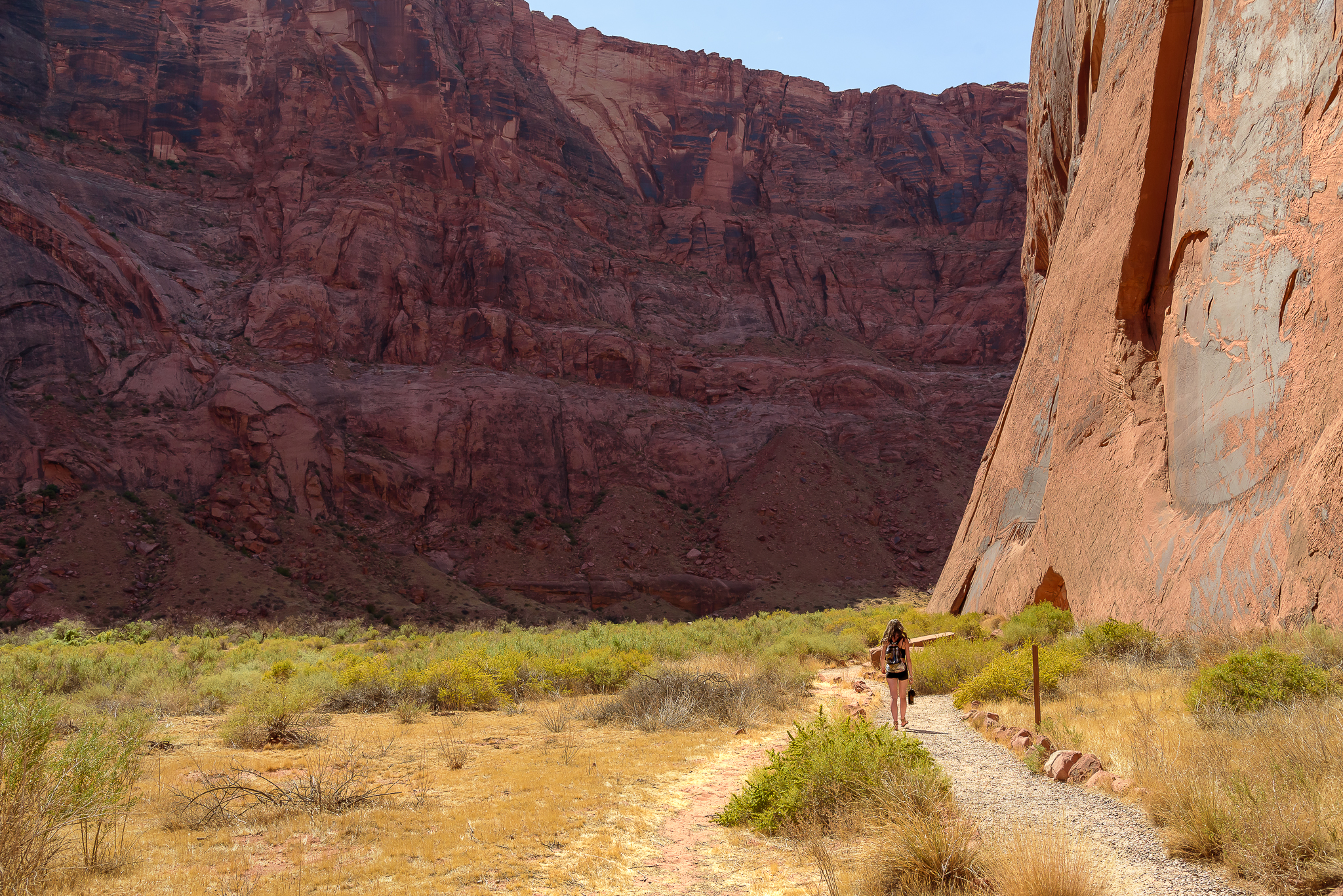 Warm up wander. Page, AZ.