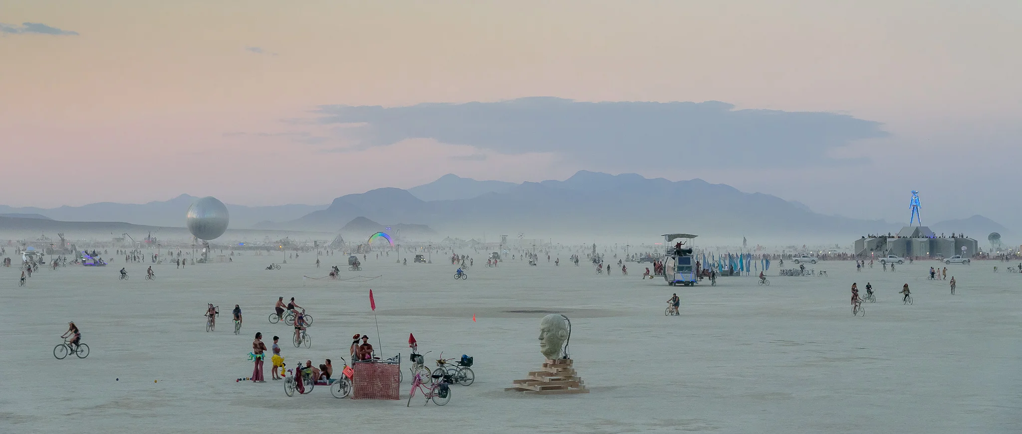 Sunset Shuffles. Black Rock City, NV.