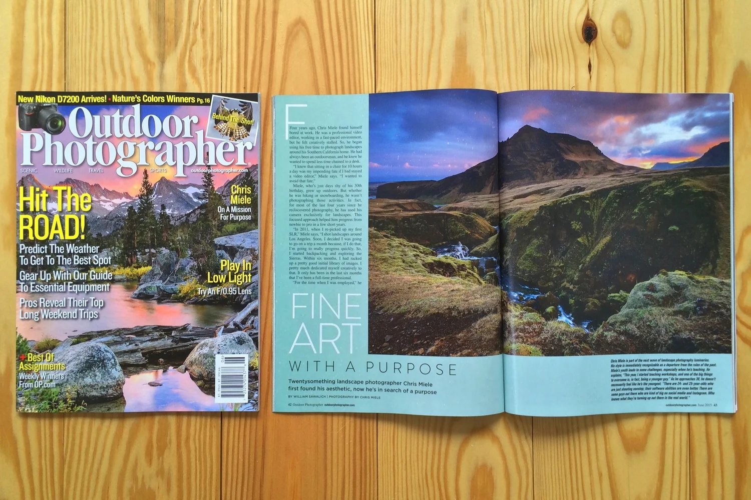 Outdoor Photographer Cover And Feature