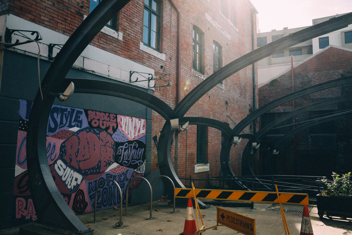 Intrigued by this tunnel like thing in the alleyway...Anyone can tell me what's that?