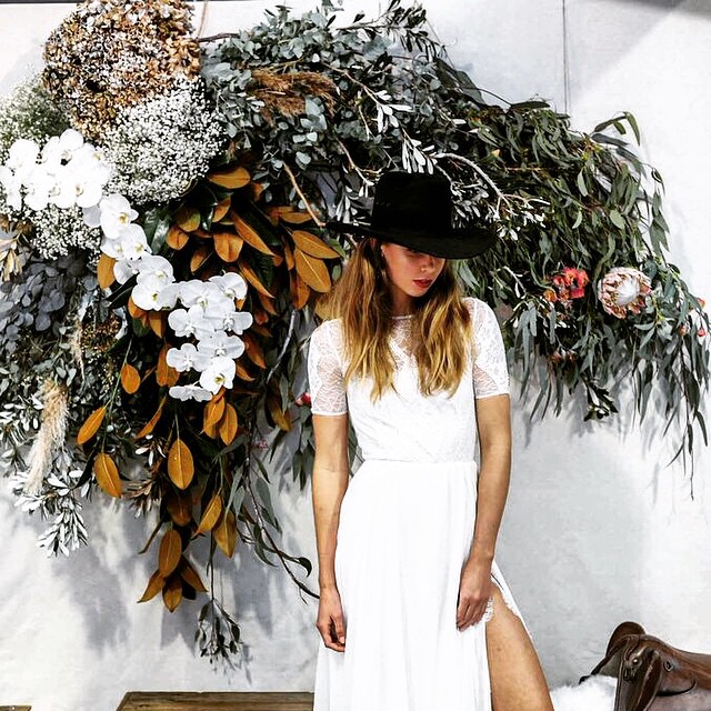 FLORAL INSTALLATION - GRACE LOVES LACE