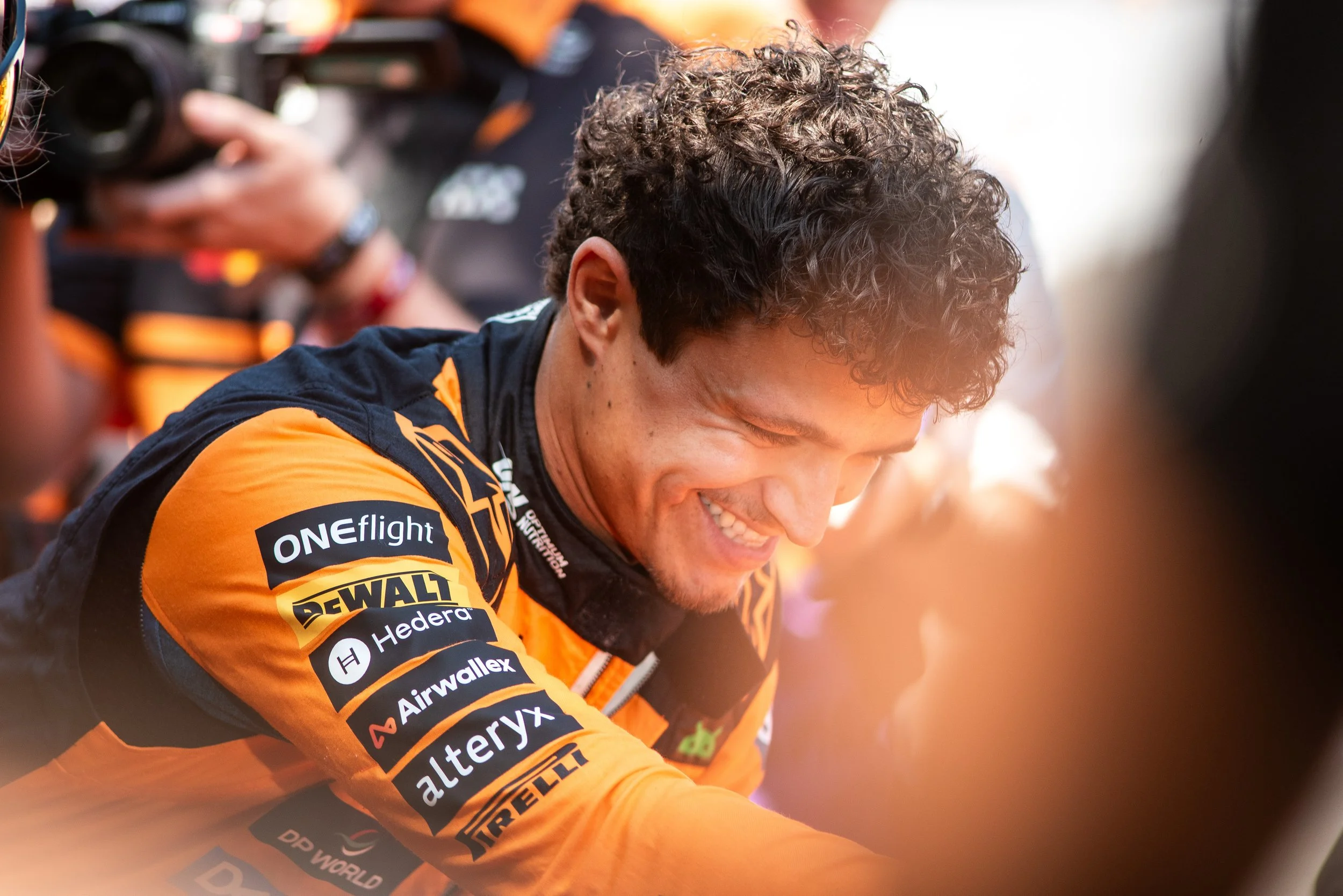 F1 World Champion Lando Norris at the Goodwood Festival of Speed last week