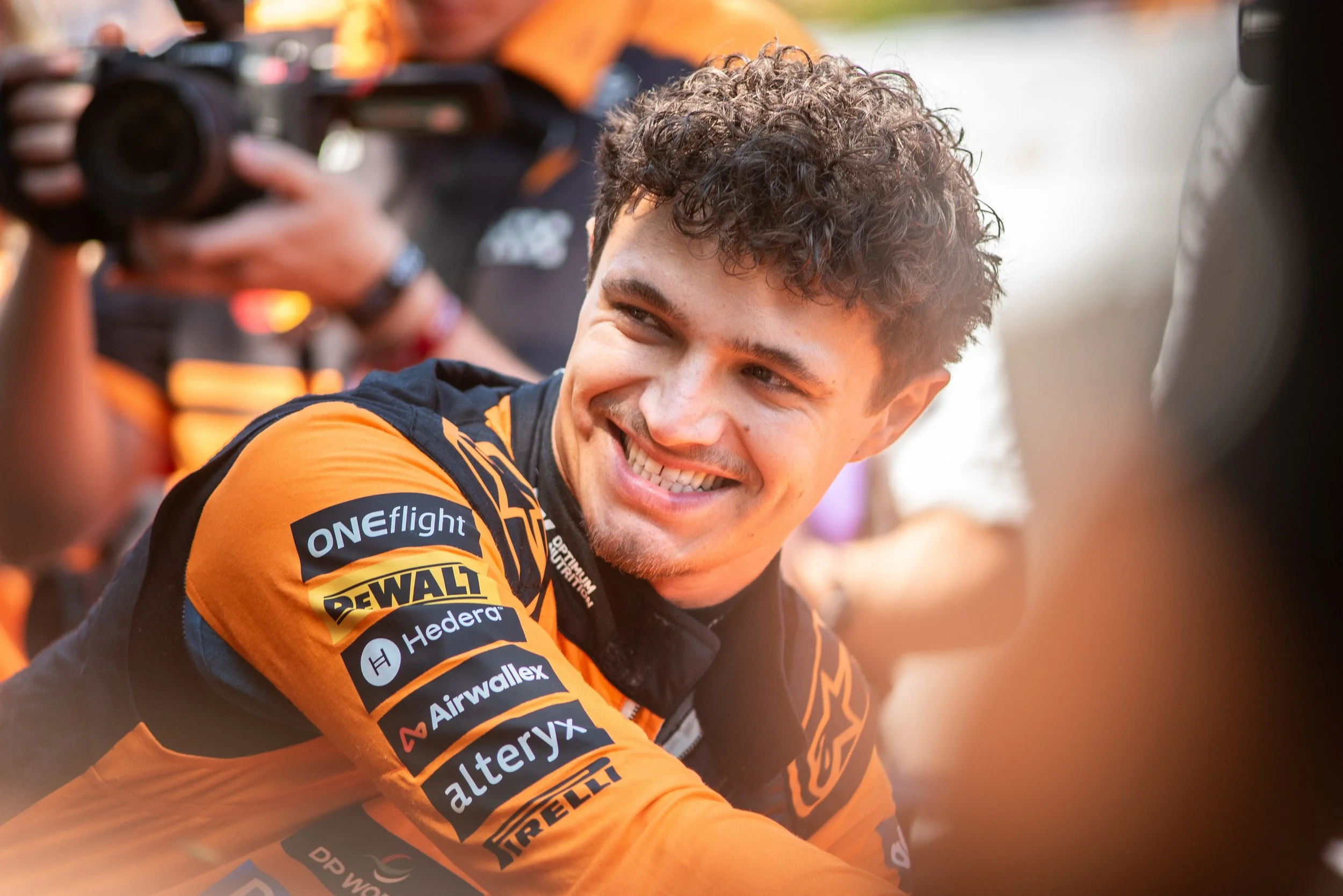 F1 World Champion Lando Norris at the Goodwood Festival of Speed last week