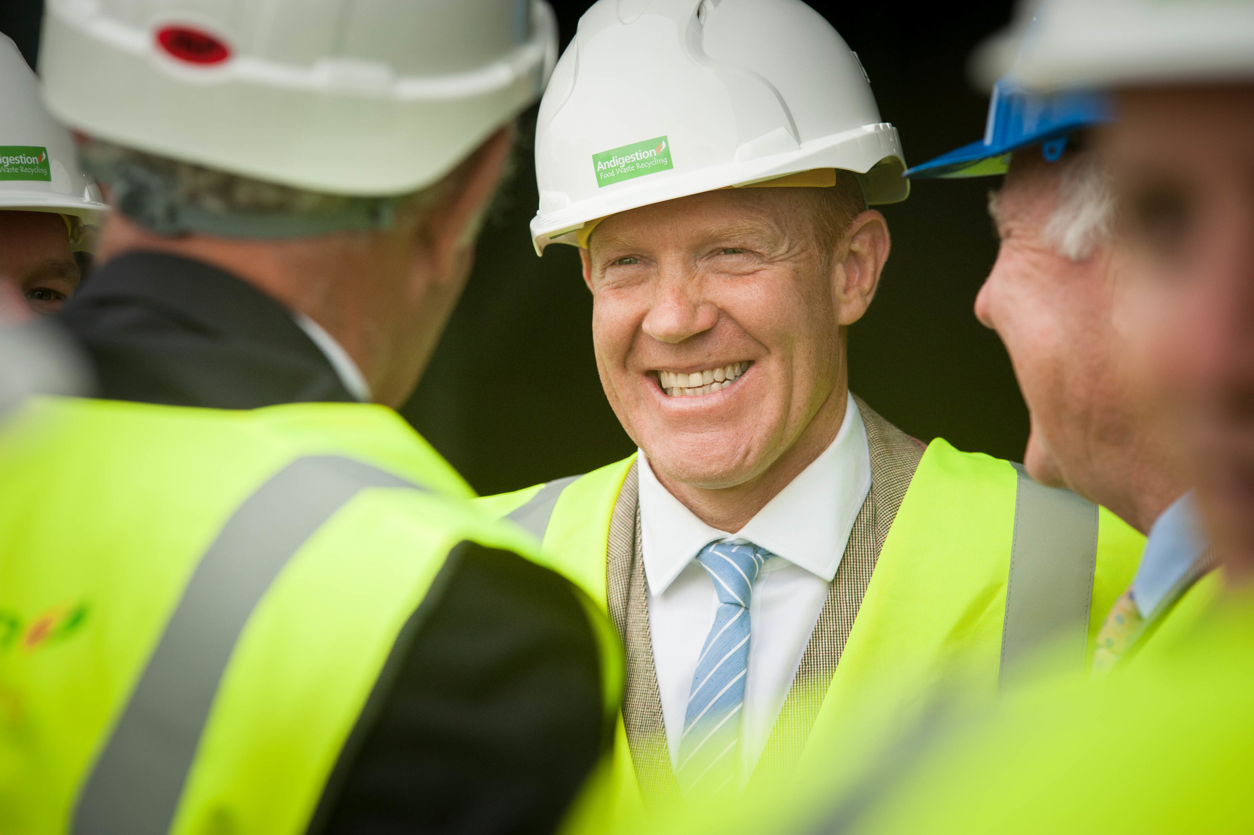 BBC Countryfile Presenter Adam Henson opens Bishops Cleeve Anaerobic Digester