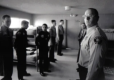 This was for a feature on the training of Police Officers in Los Angeles.