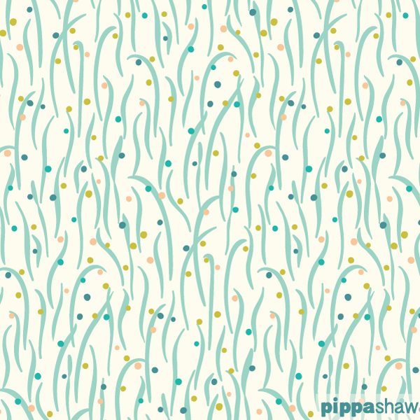 dew drops on grass from my next collection with Dashwood Studio "Jardin anglais"