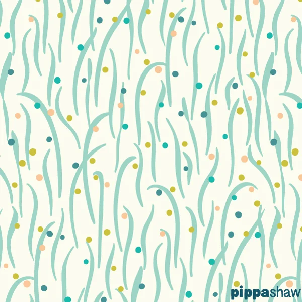 'Dew Drops on Grass'