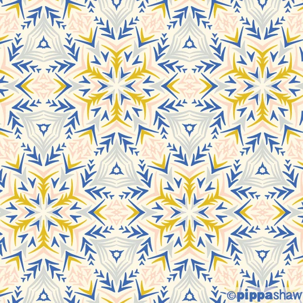 spiky snowflake by Pippa Shaw