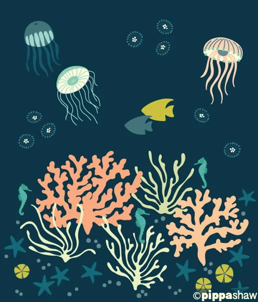 midnight reef by Pippa Shaw