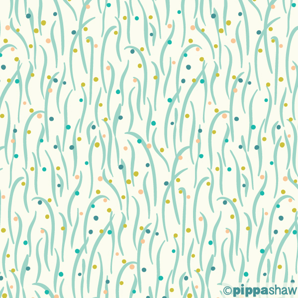 Dew drops on grass by Pippa Shaw