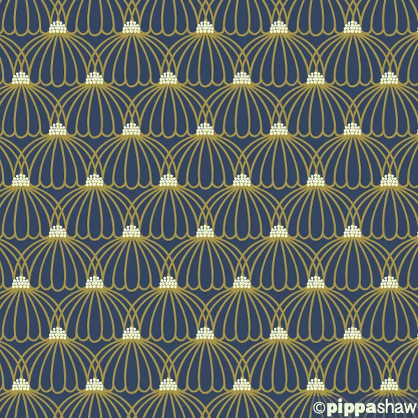 Retro Coneflower by Pippa Shaw