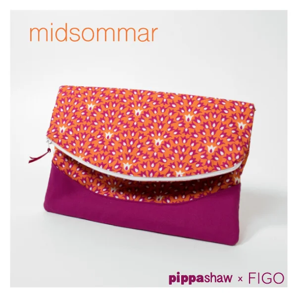 Heidi Folder Clutch ( free pattern from Swoon Patterns )