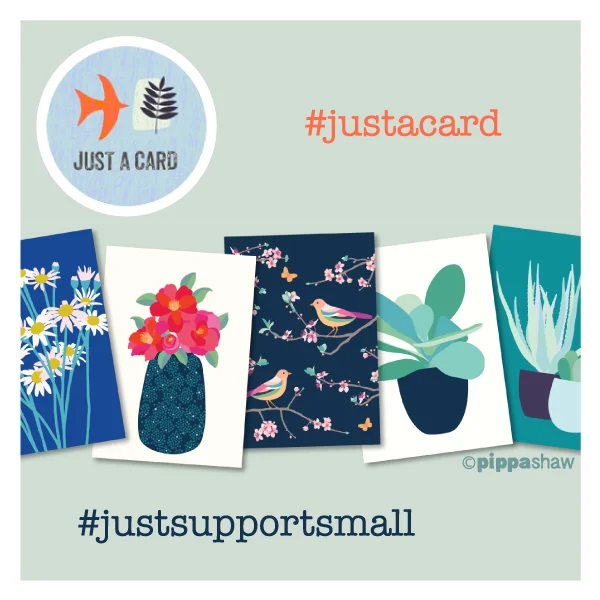 All purchases, however small, even 'just a card' are vital to the survival of small businesses
