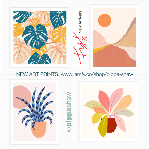 art prints available with Fy! (free worldwide delivery) — Pippa Shaw pattern art