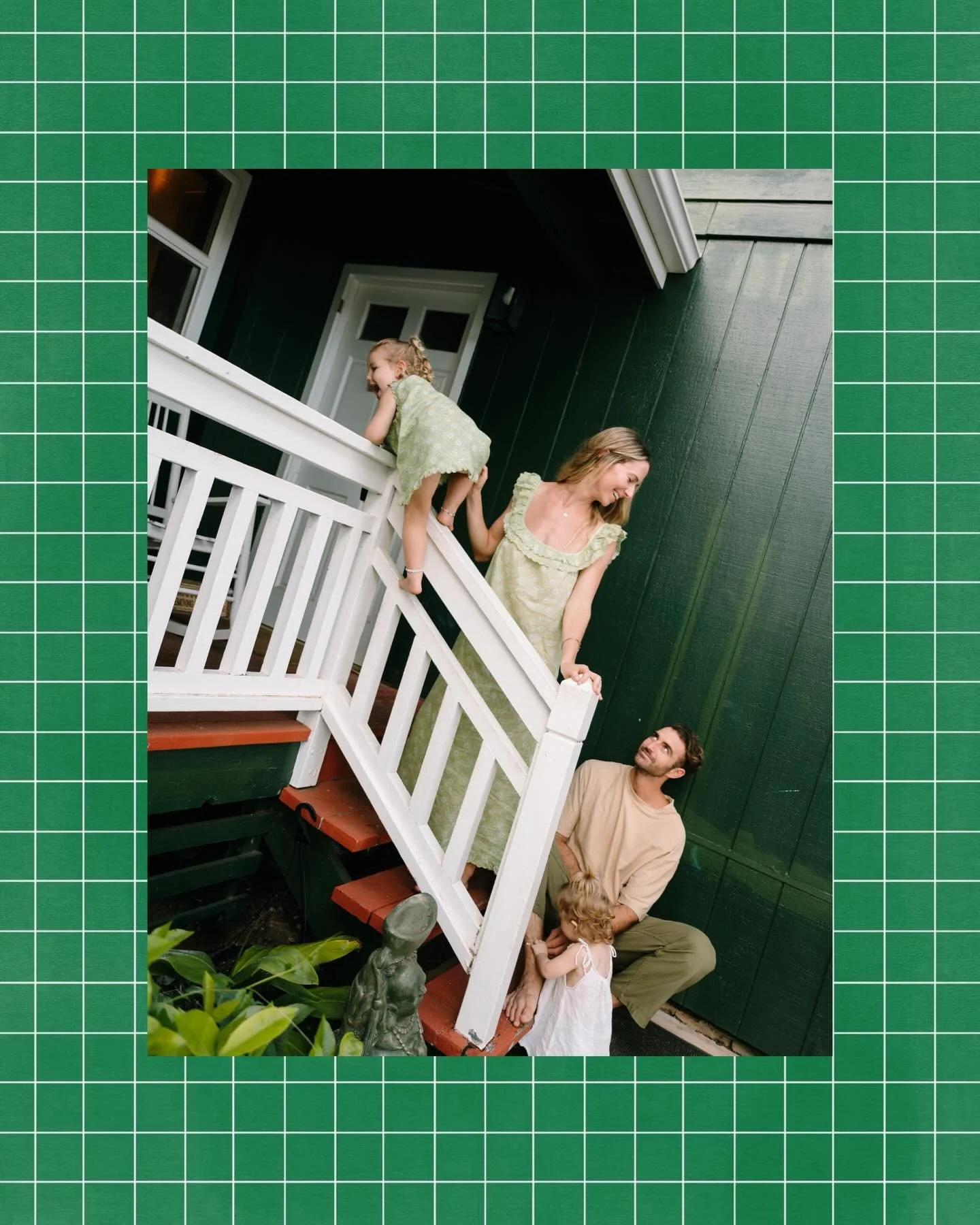 Emily at home in the lovely @house_of_pacific_ with Jordan and their girls&mdash;

Here&rsquo;s a peak inside their evening rhythms on the porch followed by a little cruise to the beach to climb trees, chase chickens, pick wildflowers, and run throug