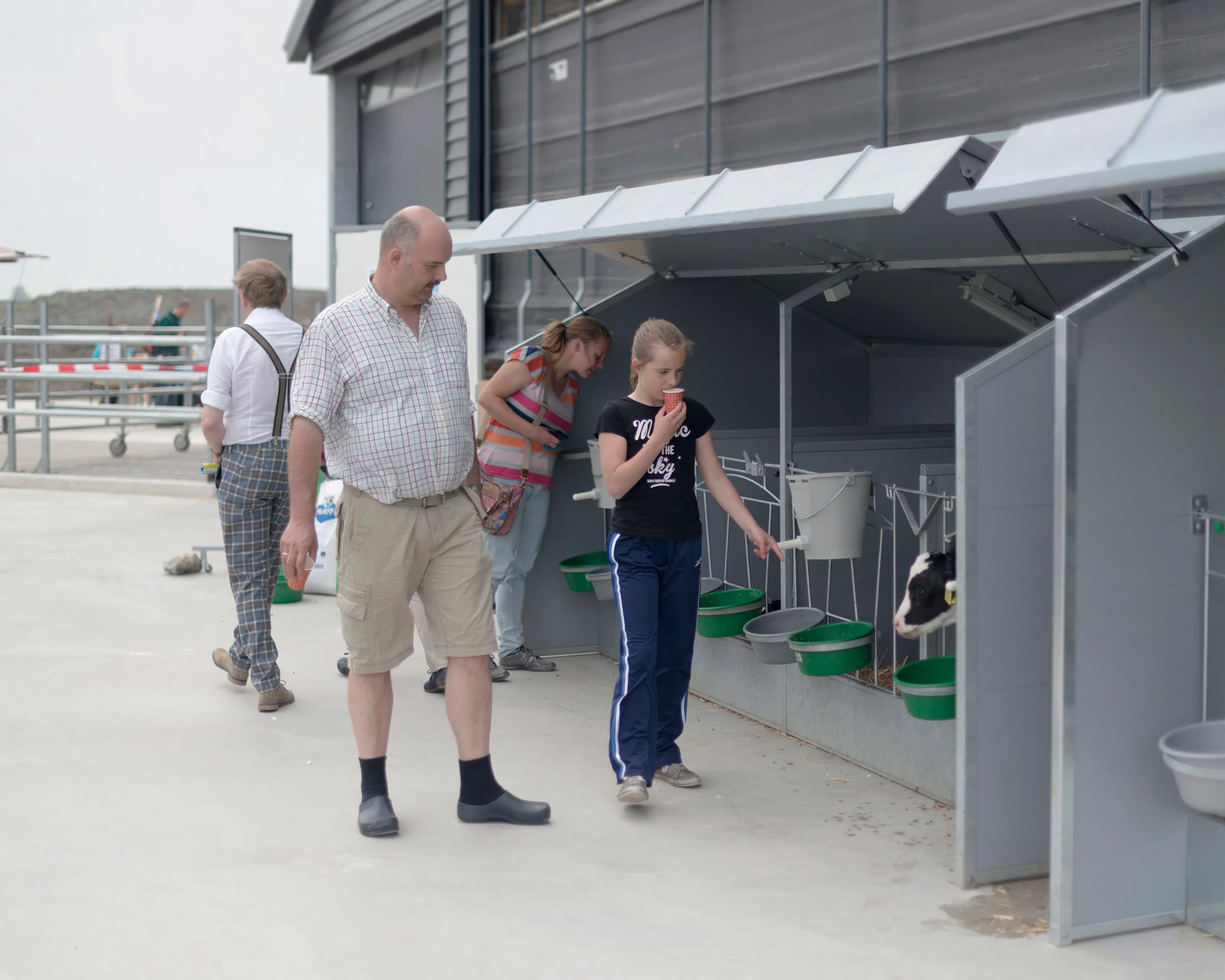 Open day of 'Dairy Campus' 2016, Expo of dairy research and industry.