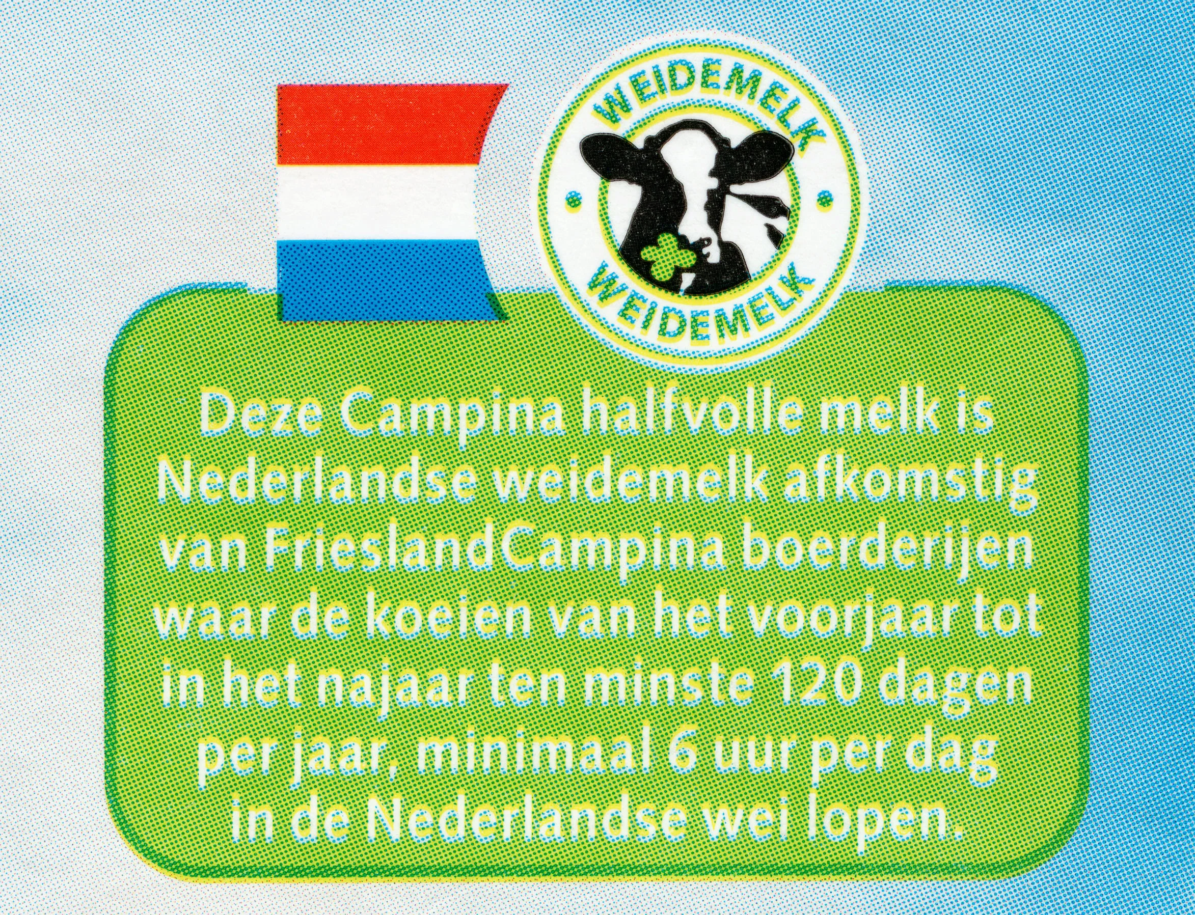 This selection of images highlights my engagements with its Weidemelk certificate, specifically whether there are scientific verifications for its very precise claim of “ cows graze in the Dutch pasture at least 120 days per year, 6 hours per day .” The process resulted in several usership-based items, for example: footballs (kickable publication) was made after the two parties responsible for Weidemelk kicked my questions back and forth to each other; an app was proposed to empower the consumer to help verify the claim using mobile photography, after a mathematical evidence questioning the validity of Weidemelk’s original audition process.