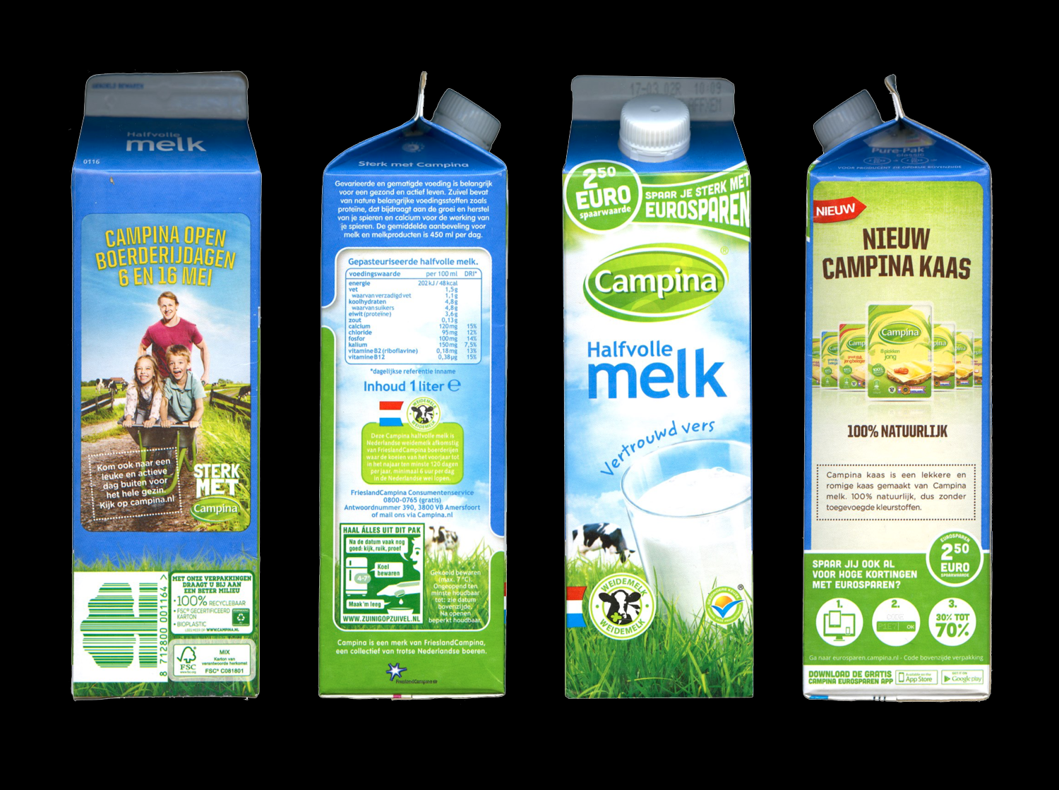 Design of Campina carton (2016).