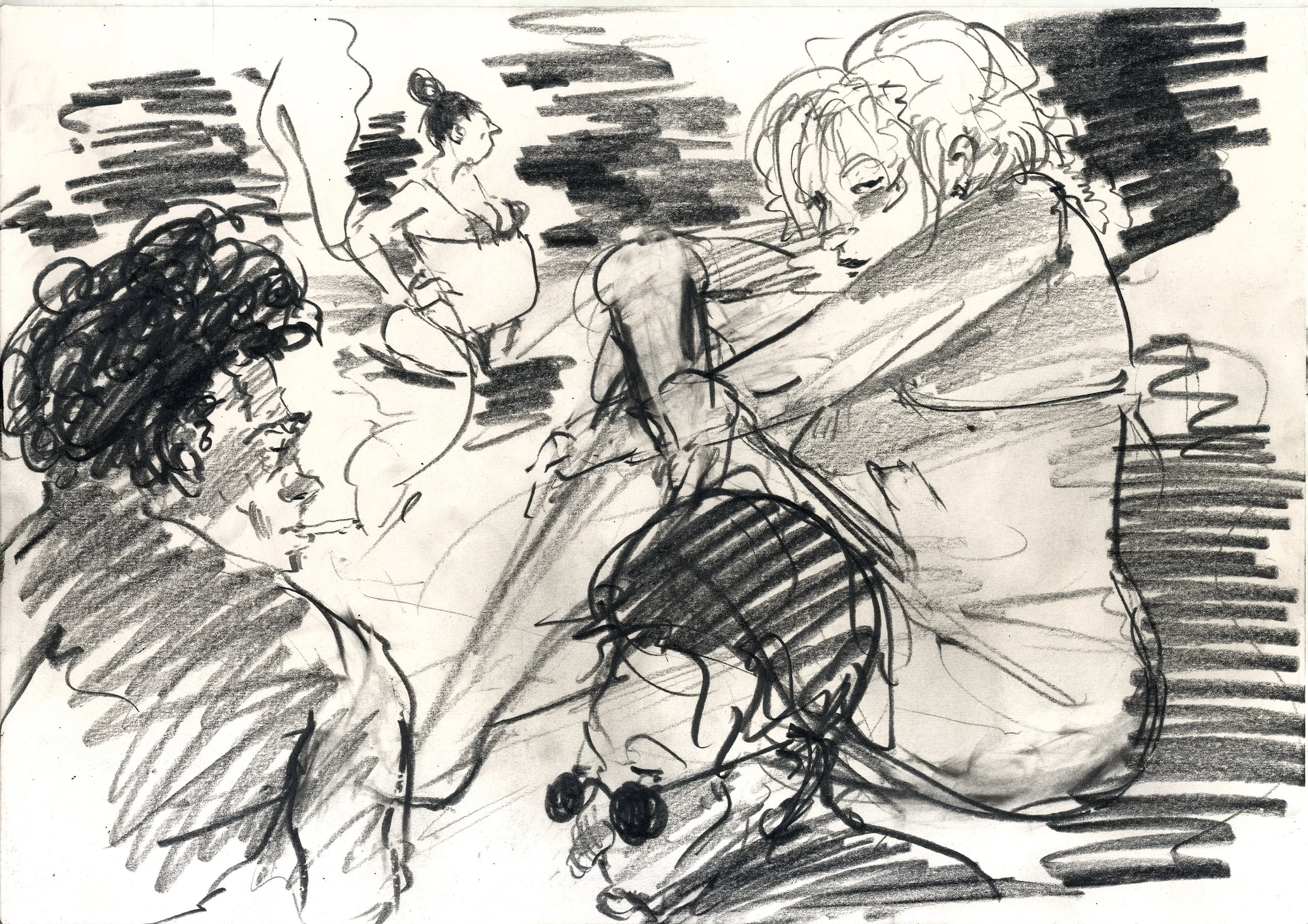 Basel, bathing beauties 